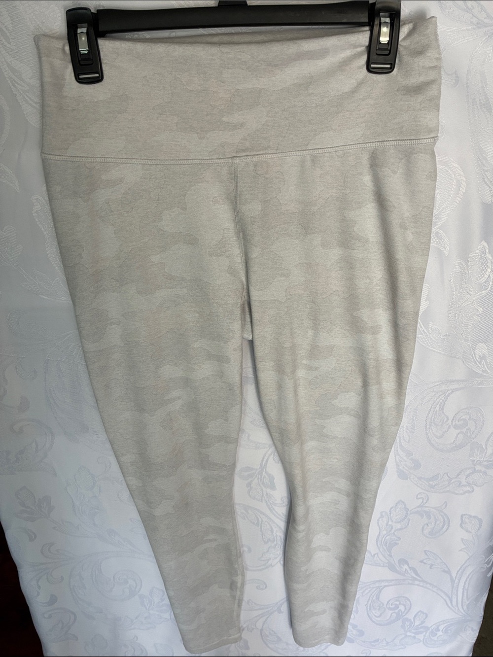 Fabletics Light Gray Camo Women’s Leggings